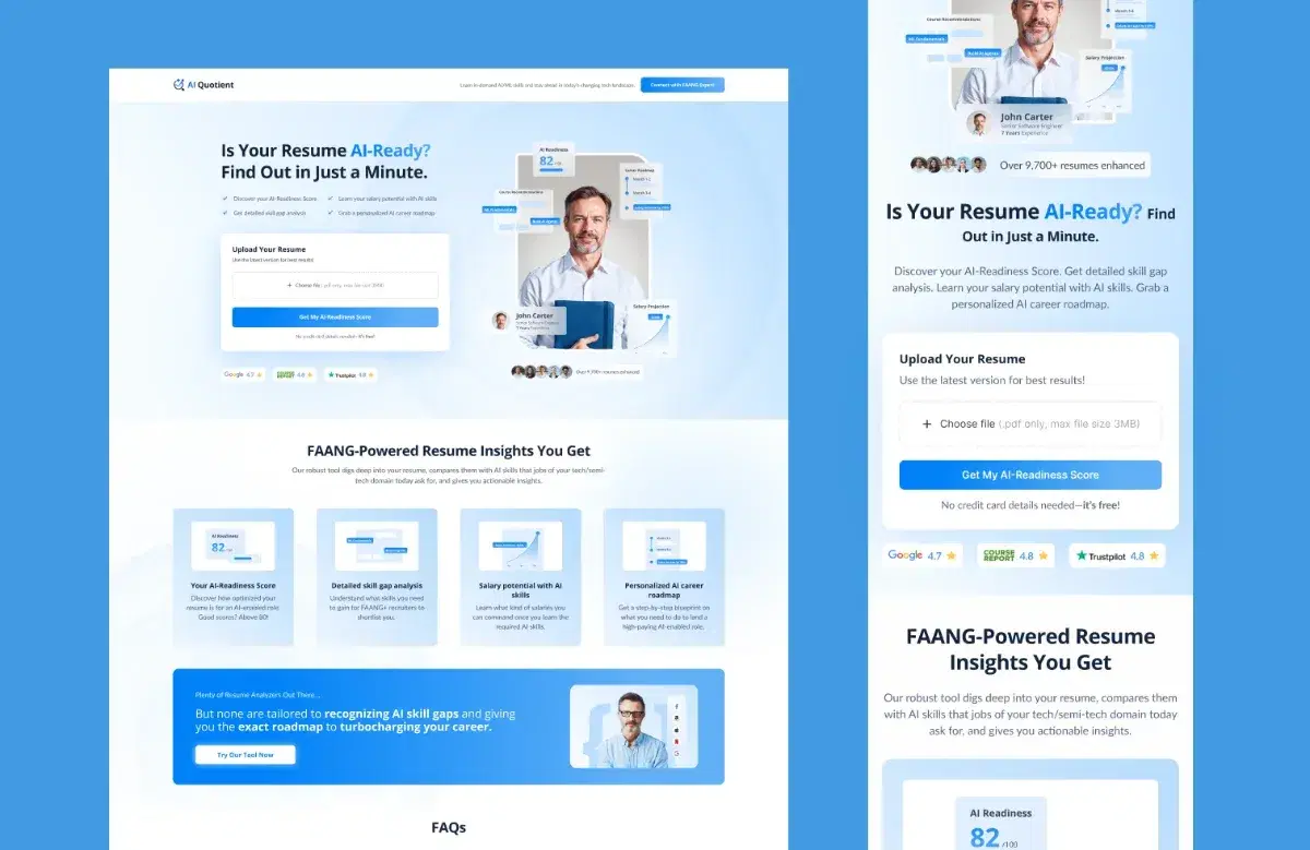 Onboarding app hero screenshot