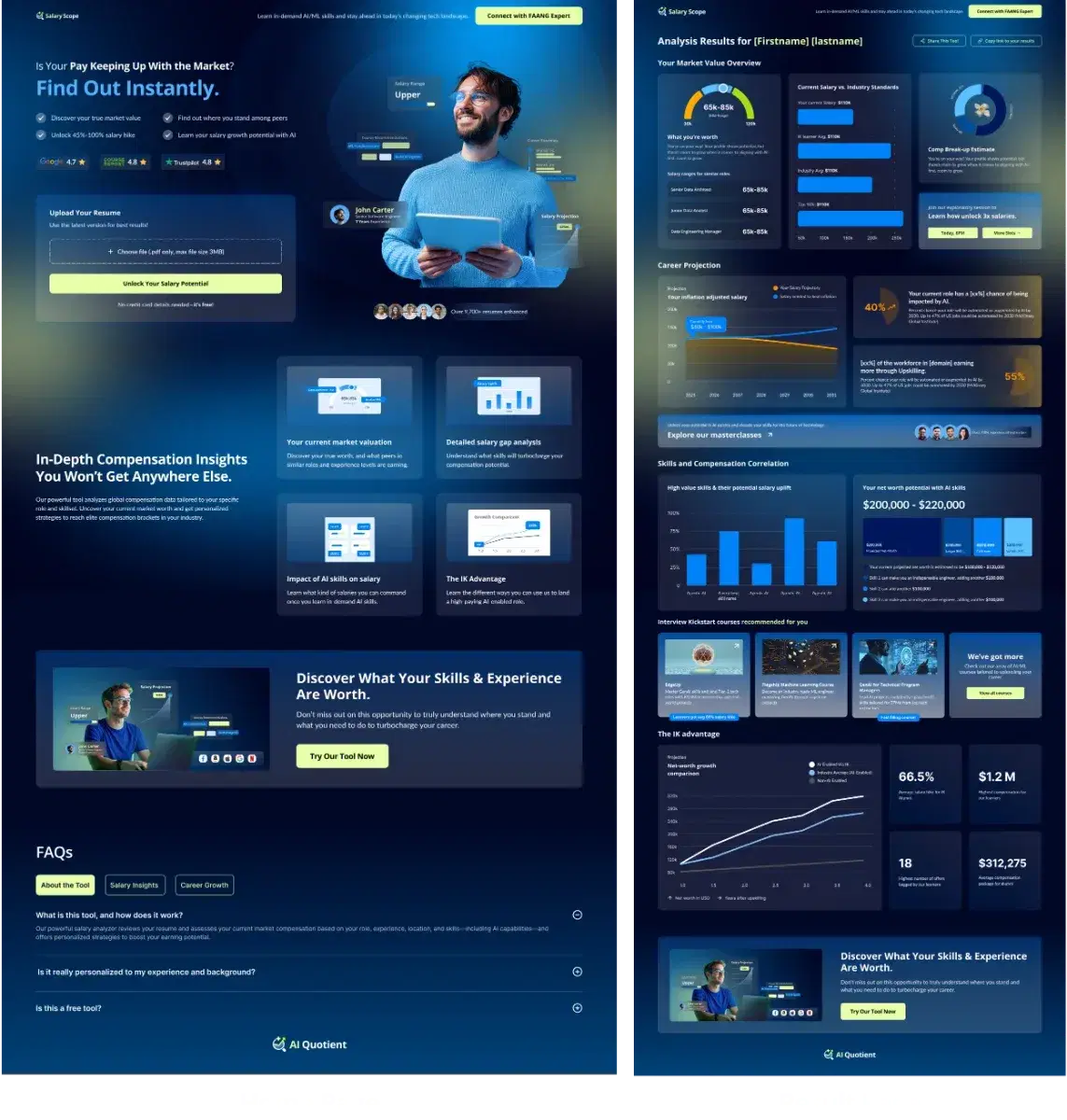 Salary Scope hero screenshot