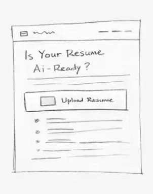 Landing page wireframe