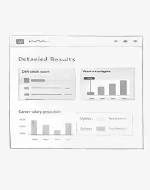 Detailed results wireframe