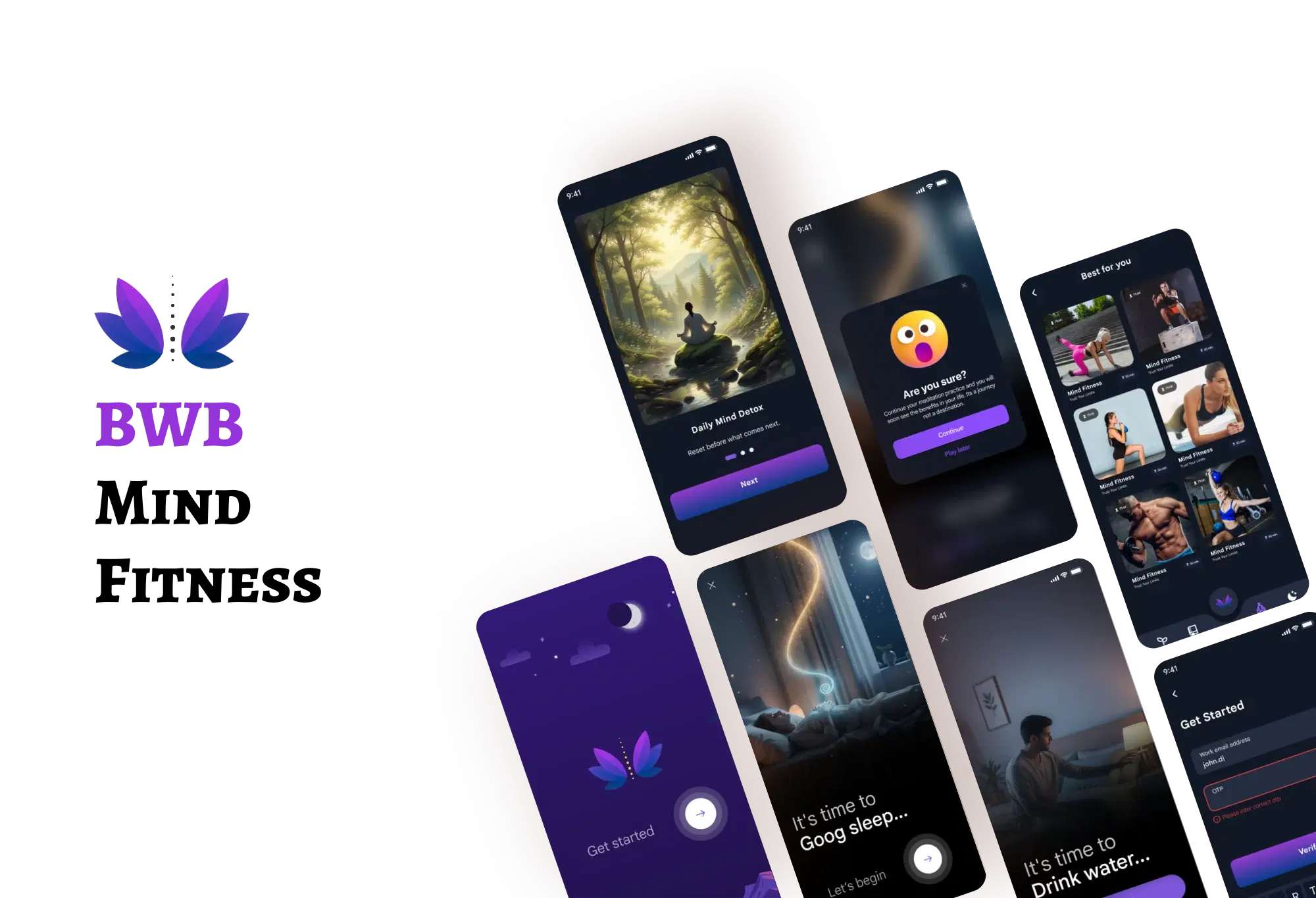 BackWithBrain App Design cover
